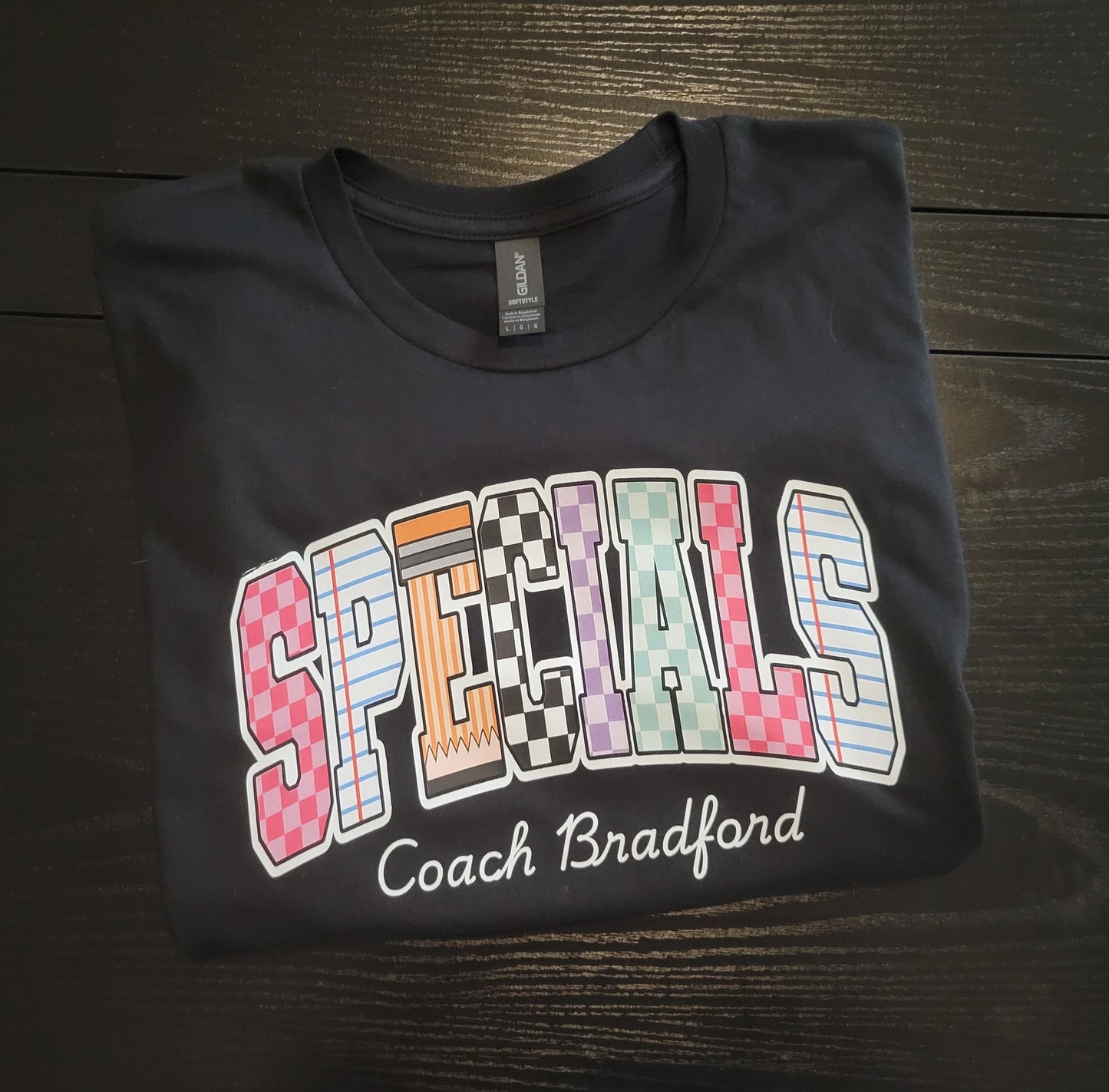 Retro Teacher T Shirt