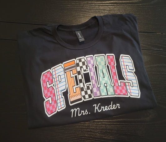 Retro Teacher T Shirt